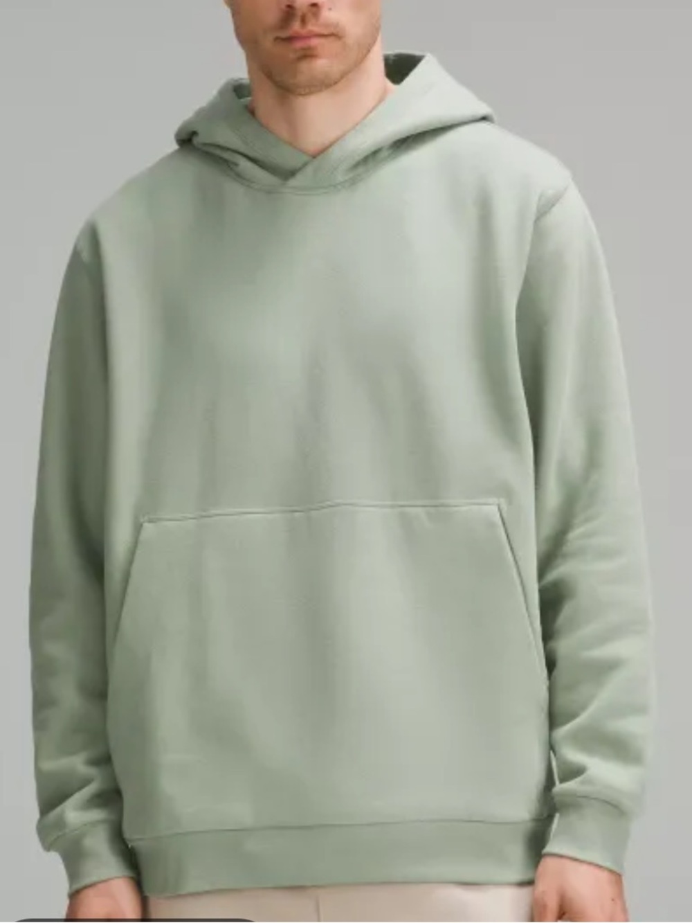 Lululemon Men’s Steady State Pullover Hoodie Green Sz S